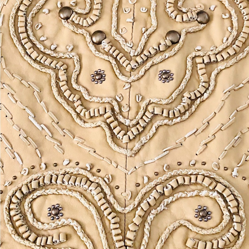 Double D Ranch Leather Jacket - Rare - Picture 9 of 16